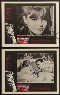 7p1156 SLEEPING CAR MURDER 8 LCs 1966 Costa-Gavras' Compartiment tueurs, Simone Signoret, Montand!