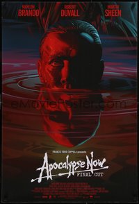 7r0365 APOCALYPSE NOW 1sh R2019 Francis Ford Coppola, Laurent Durieux art of Sheen/Brando!