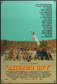 7r0367 ASTEROID CITY advance DS 1sh 2023 great wacky image of Jason Schwartzman with huge top cast!