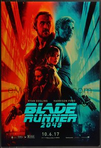 7r0385 BLADE RUNNER 2049 teaser DS 1sh 2017 completely different image of Ryan Gosling!