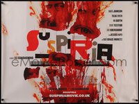 7r0076 SUSPIRIA British quad 2019 Chloe Grace Moretz, giallo horror remake, different and rare!