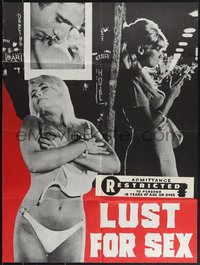 7r0117 LUST FOR SEX Canadian 1970s great completely different sexy images, ultra rare!