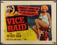 7r0891 VICE RAID 1/2sh 1960 super sexy barely-dressed phony model Mamie Van Doren!