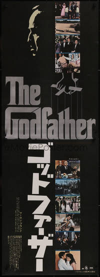 7r0204 GODFATHER Japanese 2p 1972 Brando, Pacino, Coppola classic, S. Neil Fujita art, ultra rare!