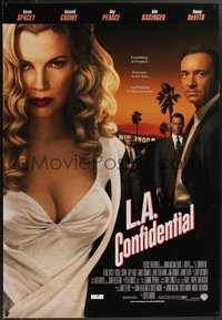 7r0494 L.A. CONFIDENTIAL int'l 1sh 1997 Spacey, Crowe, Pearce, larger and better image of Basinger!