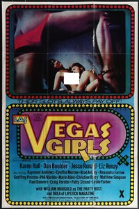 7r0497 LAS VEGAS GIRLS 25x38 1sh 1983 Karen Hall, Boulder, sexy image, their slots always pay off!