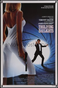 7r0506 LIVING DAYLIGHTS int'l 1sh 1987 Timothy Dalton as the most dangerous James Bond ever!