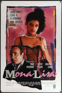 7r0523 MONA LISA 1sh 1986 Neil Jordan, art of Bob Hoskins & sexy Cathy Tyson by Lucinda Cowell!