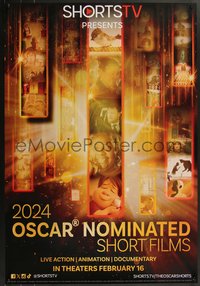 7r0541 OSCAR NOMINATED SHORT FILMS 2024 advance DS 23x40 1sh 2024 from nominations, ultra rare!