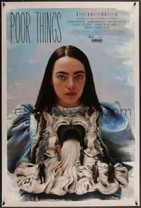 7r0550 POOR THINGS DS 1sh 2023 Yorgos Lanthimos, Best Actress Emma Stone in wild image, ultra rare!