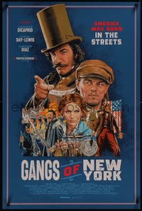 7r0335 GANGS OF NEW YORK #9/50 24x36 art print 2024 art of cast by Paul Mann!