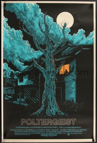 7r0343 POLTERGEIST #175/190 24x36 art print 2010 Mondo, art by Ken Taylor, Alamo Drafthouse!