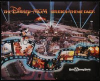 7r0277 WALT DISNEY WORLD 24x30 special poster 1990s MGM Studios aerial view, ultra rare!