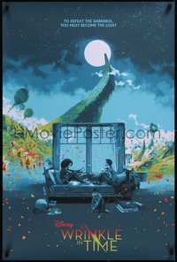 7r0349 WRINKLE IN TIME #16/320 24x36 art print 2018 Mondo, art by Marc Aspinall!