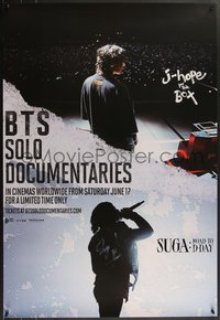 7r0610 SUGA: ROAD TO D-DAY advance DS 1sh 2023 inspiration for D-Day album documentary, ultra rare!