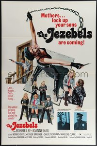 7r0612 SWITCHBLADE SISTERS 1sh 1975 classic wildest girl gang art, mothers lock up your sons!