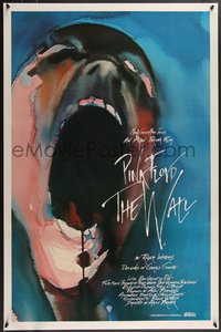 7r0637 WALL int'l 1sh 1982 Pink Floyd, Roger Waters, classic Gerald Scarfe rock & roll art!