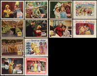 7s0488 LOT OF 12 JUNE HAVER LOBBY CARDS 1940s-1950s great scenes from several of her movies!