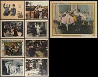 7s0495 LOT OF 9 SILENT LOBBY CARDS 1920s great scenes from a variety of different movies!