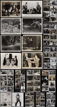 7s0728 LOT OF 98 HORROR/SCI-FI 8X10 STILLS 1950s-1970s a variety of different scary movie scenes!