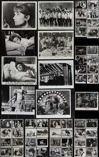 7s0741 LOT OF 57 8X10 STILLS 1950s-1970s great scenes from a variety of different movies!