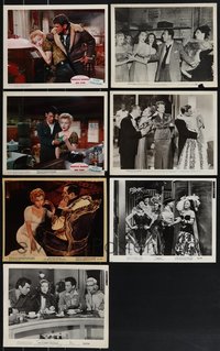 7s0820 LOT OF 7 MARILYN MONROE COLOR & BLACK & WHITE 8X10 STILLS 1950s-1960s Bus Stop & more!