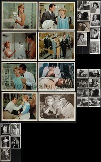 7s0766 LOT OF 29 LEE REMICK COLOR & BLACK & WHITE 8X10 STILLS 1950s-1960s portraits & movie scenes!