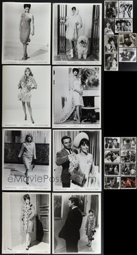 7s0769 LOT OF 28 NATALIE WOOD COLOR & BLACK & WHITE 8X10 STILLS 1960s portraits & movie scenes!