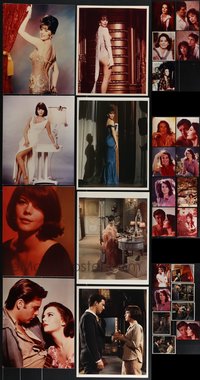 7s0893 LOT OF 29 NATALIE WOOD COLOR REPRO PHOTOS 1980s-1990s great portraits of the beautiful star!