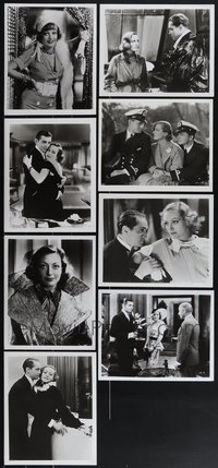 7s0906 LOT OF 7 JOAN CRAWFORD REPRO PHOTOS 1980s great scenes from several of her movies!