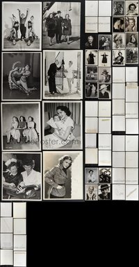 7s0752 LOT OF 44 MOSTLY 1920S-30S 8X10 STILLS 1920s-1930s great male & female portraits!