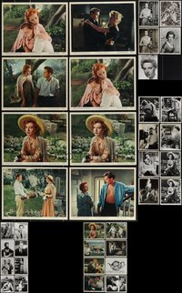 7s0746 LOT OF 53 TEA & SYMPATHY COLOR & BLACK & WHITE 8X10 STILLS 1956 Deborah Kerr, John Kerr