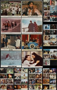 7s0731 LOT OF 93 COLOR MINI LOBBY CARDS 1960s-1980s scenes from a variety of different movies!