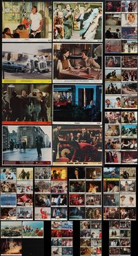 7s0726 LOT OF 99 COLOR MINI LOBBY CARDS 1960s-1980s scenes from a variety of different movies!