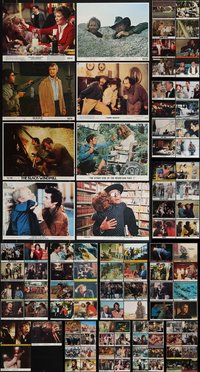 7s0720 LOT OF 107 COLOR MINI LOBBY CARDS 1970s-1980s scenes from a variety of different movies!