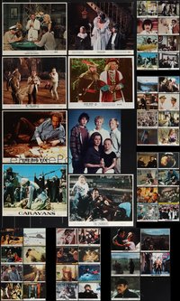 7s0719 LOT OF 109 COLOR MINI LOBBY CARDS 1960s-1980s scenes from a variety of different movies!