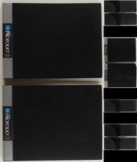 7s0651 LOT OF 5 ITOYA 11X14 HORIZONTAL ART PORTFOLIOS 1990s you can store your lobby cards in them!