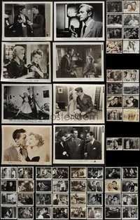 7s0727 LOT OF 98 MOSTLY 1950S FILM NOIR BAD GIRL & CRIME 8X10 STILLS 1950s cool movie scenes!