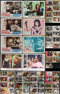 7s0392 LOT OF 85 1960S LOBBY CARDS 1960s incomplete sets from a variety of different movies!