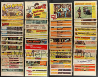 7s0339 LOT OF APPROXIMATELY 450 COWBOY WESTERN LOBBY CARDS 1950s-1970s from several movies!