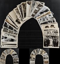 7s0671 LOT OF APPROXIMATELY 310 8X10 STILLS 1930s-1950s a variety of movie scenes & star portraits!