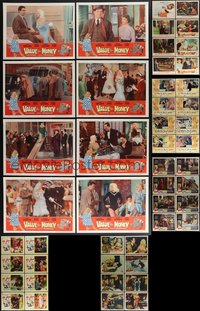 7s0425 LOT OF 48 LOBBY CARDS FROM DIANA DORS MOVIES 1950s-1960s complete sets from six movies!