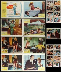 7s0463 LOT OF 25 LOBBY CARDS FROM BRIGITTE BARDOT MOVIES 1950s-1960s complete & incomplete sets!