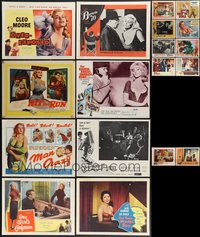 7s0476 LOT OF 18 1950S-60S BAD GIRL LOBBY CARDS 1950s-1960s from several different movies!