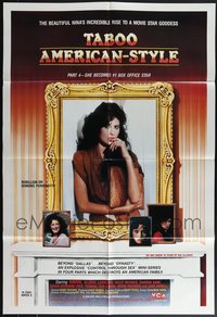 7s0200 LOT OF 35 FOLDED TABOO AMERICAN STYLE 4: THE EXCITING CONCLUSION ONE-SHEETS 1985 sexy!