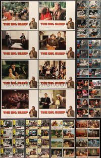 7s0377 LOT OF 103 1970S LOBBY CARDS 1970s complete sets from thirteen different movies!