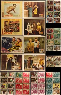 7s0399 LOT OF 76 1940S LOBBY CARDS 1940s complete & incomplete sets from several different movies!