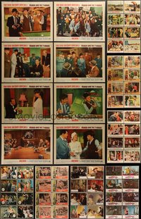 7s0378 LOT OF 103 1960S LOBBY CARDS 1990s-2000s mostly complete sets from several different movies!