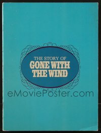 7s0564 LOT OF 6 GONE WITH THE WIND R67 SOUVENIR PROGRAM BOOKS R1967 Clark Gable, Vivien Leigh