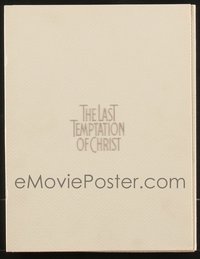 7s0551 LOT OF 11 LAST TEMPTATION OF CHRIST SOUVENIR PROGRAM BOOKS 1988 Martin Scorsese, Dafoe!